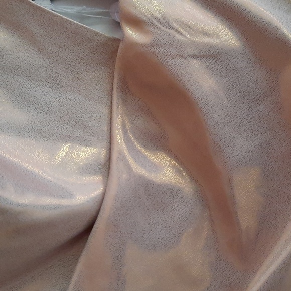 Top Shop Metallic Keyhole Dress - Picture 3 of 4